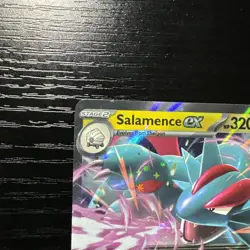 Salamence ex 114/159 Sv09: Journey Together Holo RR NM Pokemon 2025 JTG - Image 4