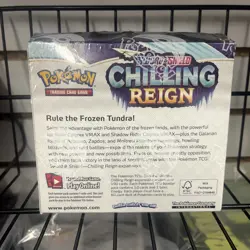 Pokemon Chilling Reign Factory Sealed Booster Box Sword & Shield See Pics - Image 3