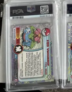 1999 TOPPS POKEMON TV FOIL #3 VENUSAUR PSA 10 gem mint - Image 2