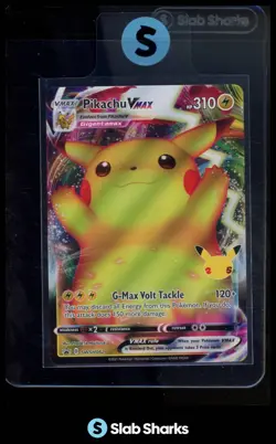 2019 POKEMON SWORD & SHIELD BLACK STAR PROMOS #SWSH062 PIKACHU VMAX - Image 1