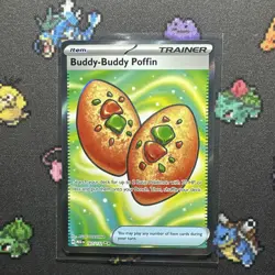Pokemon TCG - Mega Evolution - Buddy-Buddy Poffin #167/132 - Near Mint - Image 1