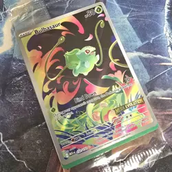 Pokemon BULBASAUR English Mega Evolution Stamped Promo Foil 133/132 SEALED - Image 1