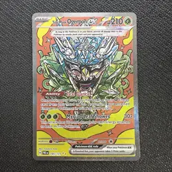Teal Mask Ogerpon ex SIR 145/131 Sv: Prismatic Evolutions Pokemon TCG NM - Image 1
