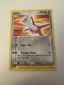Pokemon TCG Latias Black Star Promo 014 Excellent Condition - Image 1
