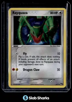 2004 POKEMON POP SERIES 1 #3/17 RAYQUAZA HOLO - Image 1
