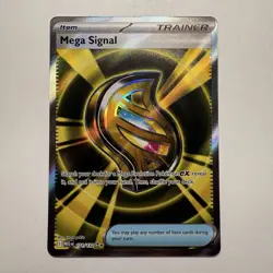 Pokemon TCG Mega Evolution Mega Signal 171/132 Trainer Item Holo NM - Image 1