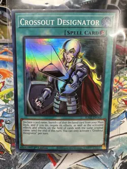 Yugioh Crossout Designator RA02-EN063 Super Rare NM - Image 1
