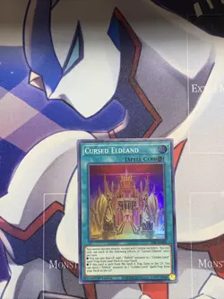Yu-Gi-Oh! Cursed Eldland SESL-EN028 Super Rare 1st Edition - Image 1