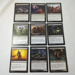 Magic: The Gathering MTG Lot Of 120 Black Mana Cards- See Pictures - Image 2