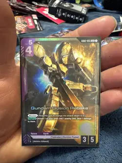 Gundam Gusion Rebake LR - GD02-055 - Dual Impact Gundam TCG Card Game - Image 1