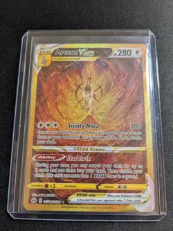 Pokemon Crown Zenith Arceus VSTAR GG70/GG70 Secret Rare Card Mint Condition - Image 1