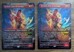 MTG Karlach, Fury of Avernus Rainbow Foil Secret Lair Drop QUANTITY 1 = 1 CARD - Image 1