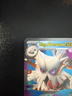Mega Abomasnow ex 036/132 Mega Evolution Holo 2025 Pokemon TCG Card NM - Image 3