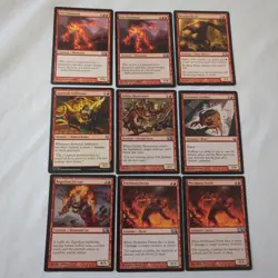 Magic: The Gathering MTG Lot Of 111 Red Mana Cards- See Pictures - Image 2