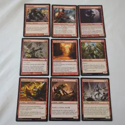 Magic: The Gathering MTG Lot Of 111 Red Mana Cards- See Pictures - Image 4