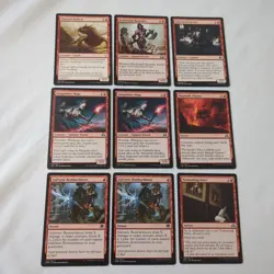 Magic: The Gathering MTG Lot Of 111 Red Mana Cards- See Pictures - Image 5