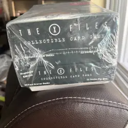 1996 THE X-FILES CCG Starter Decks Card Game Box Factory Sealed - Image 2