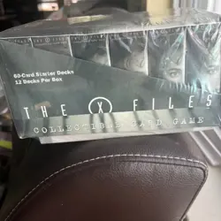 1996 THE X-FILES CCG Starter Decks Card Game Box Factory Sealed - Image 5
