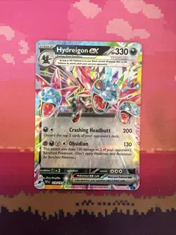 Pokemon Card Hydreigon ex 119/191 Double Rare Surging Sparks Near Mint - Image 1