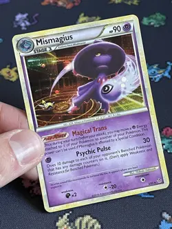 Pokemon Cards Mismagius 5/95 Holo Rare Heartgold & Soulsilver Unleashed - (NM) - Image 3