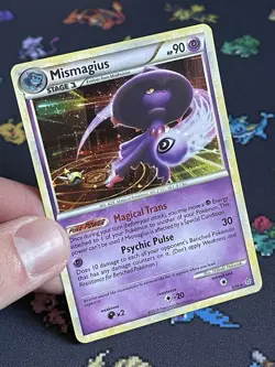 Pokemon Cards Mismagius 5/95 Holo Rare Heartgold & Soulsilver Unleashed - (NM) - Image 4
