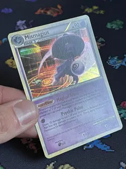 Pokemon Cards Mismagius 5/95 Holo Rare Heartgold & Soulsilver Unleashed - (NM) - Image 5
