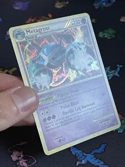 Pokemon Cards Metagross 4/95 Holo Rare Heartgold & Soulsilver Unleashed - (NM) - Image 4