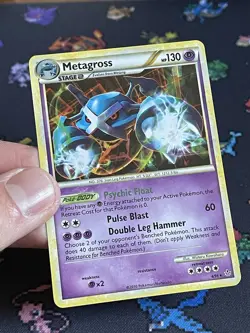 Pokemon Cards Metagross 4/95 Holo Rare Heartgold & Soulsilver Unleashed - (NM) - Image 5