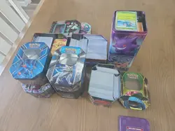 🔥 450 Pokemon Cards With Randomly Selected Trading Tin , NM - Image 2
