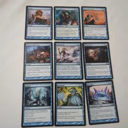 Magic: The Gathering MTG Lot Of 138 Blue Mana Cards- See Pictures - Image 3