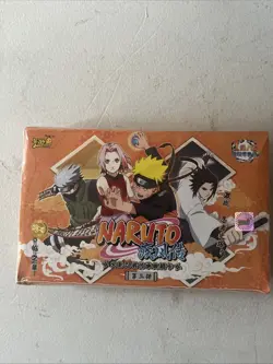 New Naruto Official Trading Card Kayou Booster Box TCG Anime SEALED 36 Packs USA - Image 1