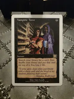 *P R 0 X Y* Mtg Magic The Gathering Vampiric Tutor Trading Card *P R 0 X Y* - Image 1