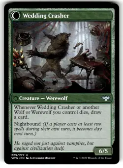 Wolfkin Outcast Innistrad: Crimson Vow Regular MTG - Image 2