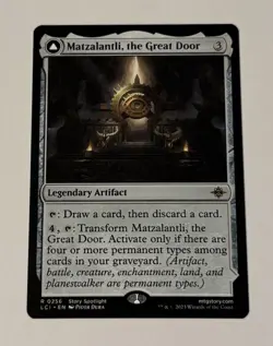 MTG Matzalantli, the Great Door The Core - The Lost Caverns of Ixalan LP - Image 1