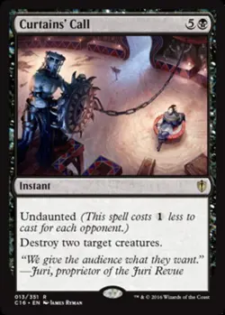 MTG - Curtains' Call - Commander 2016 - NM, English Magic FLAT RATE SHIP - Image 1