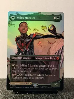 Miles Morales (0234) (Borderless) Marvel's Spider-Man Foil - Image 1