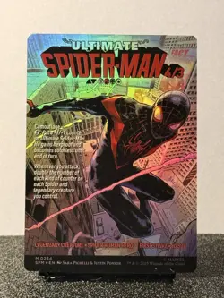 Miles Morales (0234) (Borderless) Marvel's Spider-Man Foil - Image 2