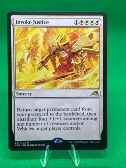 MTG - NEO - Invoke Justice #21 - Image 1