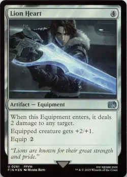 Lion Heart - FOIL - U FINAL FANTASY 261 - MTG - Image 1