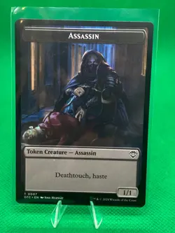 Assassin Food token - Commander Outlaws of Thunder Junction - Image 1