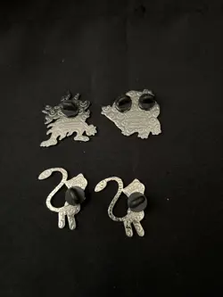 Lot Of 4 Pokemon Official Enamel Pins - Image 2