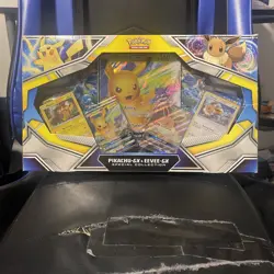 Pokemon Pikachu & Eevee GX Special Collection Box SEALED - Image 1