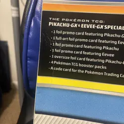 Pokemon Pikachu & Eevee GX Special Collection Box SEALED - Image 3