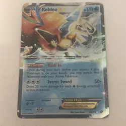 Keldeo EX - 45/113 - Pokemon Legendary Treasures Black White Ultra Rare Card NM - Image 1