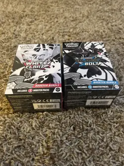 Pokemon TCG Black Bolt & White Flare Booster Bundle Factory Sealed *Lot Of 2* - Image 5