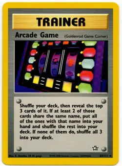 Pokemon - Neo Genesis Arcade Game 83/111 LP - Image 1
