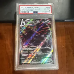Pokemon Battle Styles Corviknight VMAX #110 PSA 6 - Image 1