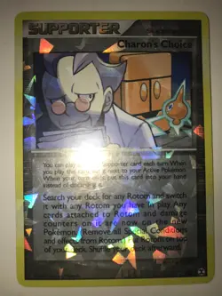 Pokemon TCG Charon's Choice Rising Rivals RT6 Cracked Ice Reverse LP/NM - Image 1