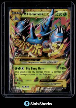 2014 POKEMON XY FURIOUS FISTS #5 MEGA HERACROSS - Image 1