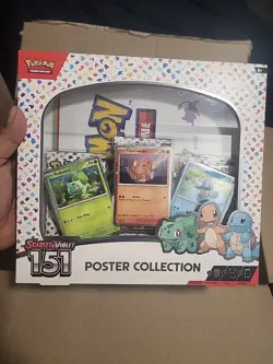 Nintendo Pokemon TCG Scarlet & Violet - 151 Poster Collection Box - 3 Packs 820650853166 - Image 2